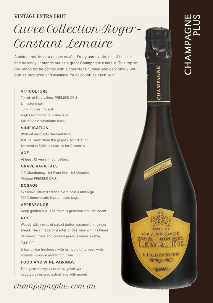 Cuvée Collection Roger-Constant Lemaire